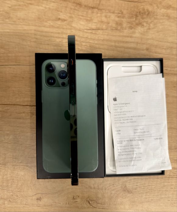 iPhone 13 Pro Max (Baterie 100%) Alpine Green 128 Gb