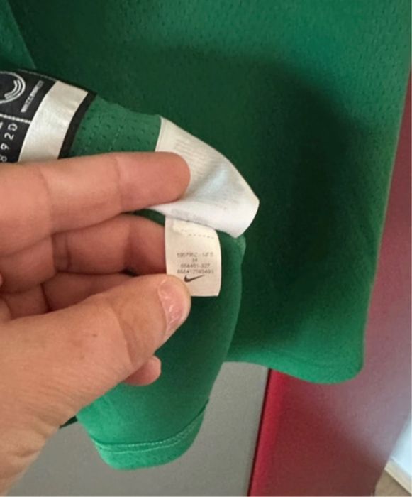 64 Maiou Nike NBA  Boston City Edition Kemba Walker, verde/alb