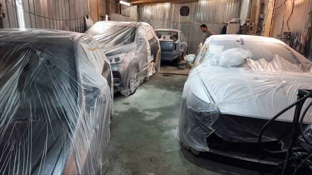 Кузов покраска авто.