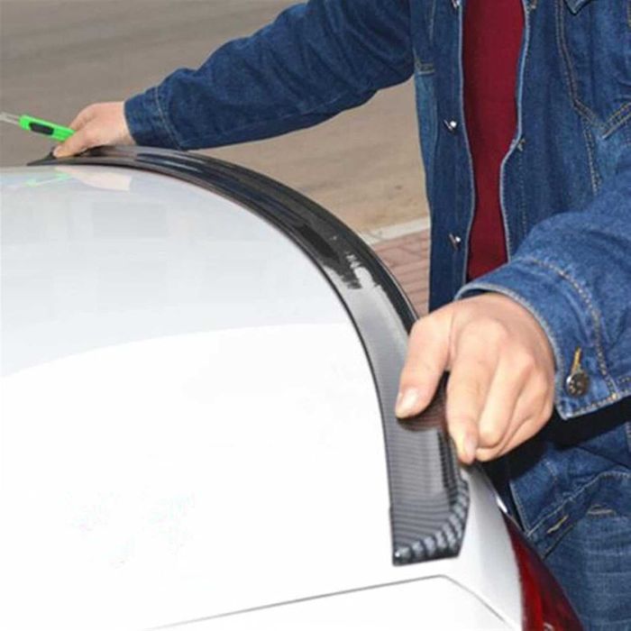 Универсален карбонов лип спойлер за багажник 1.5 метра/4.5см