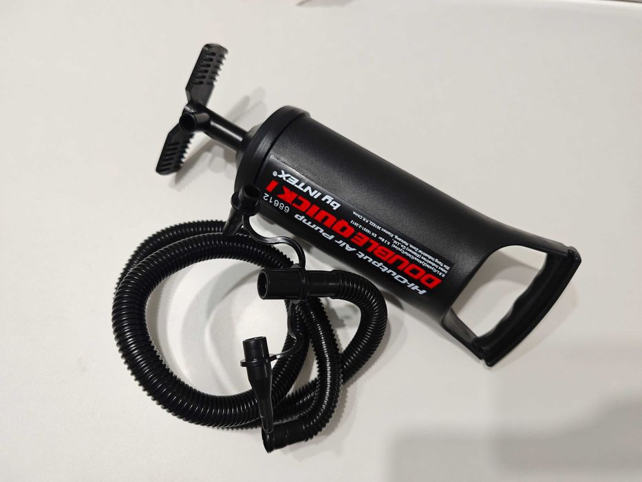 Pompa manuala Intex Double Quick I 29 cm ocazie pret bun