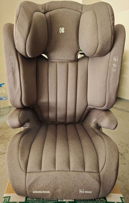 Стол за кола KIKKA BOO i-SIZE i-RAISE (100-150 см) - Кафяв