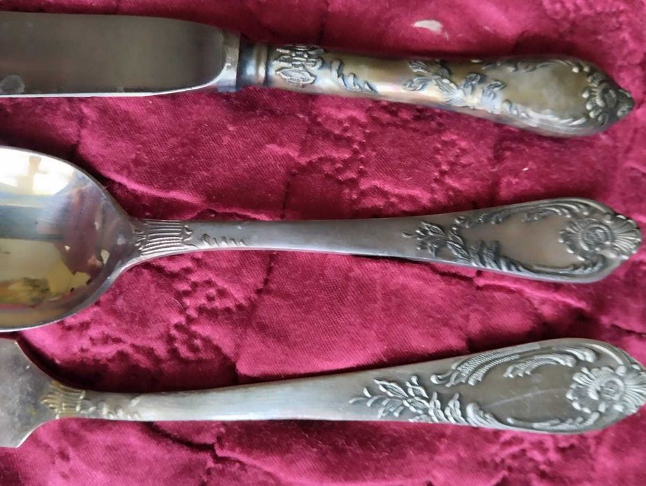 Набор для сервировки, мельхиор ЗИШ Классик СССР.