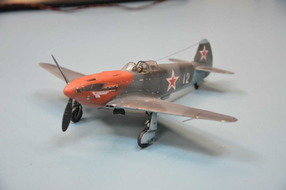 Сборная модель самолета Як-3 (Звезда, 1/48)