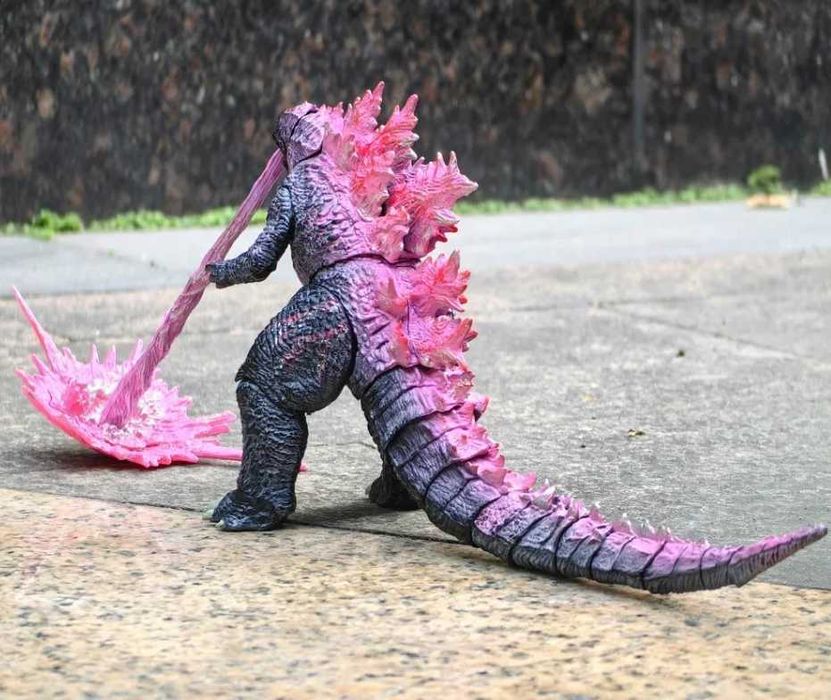 Figurina Godzilla 18 cm king of the monsters pink