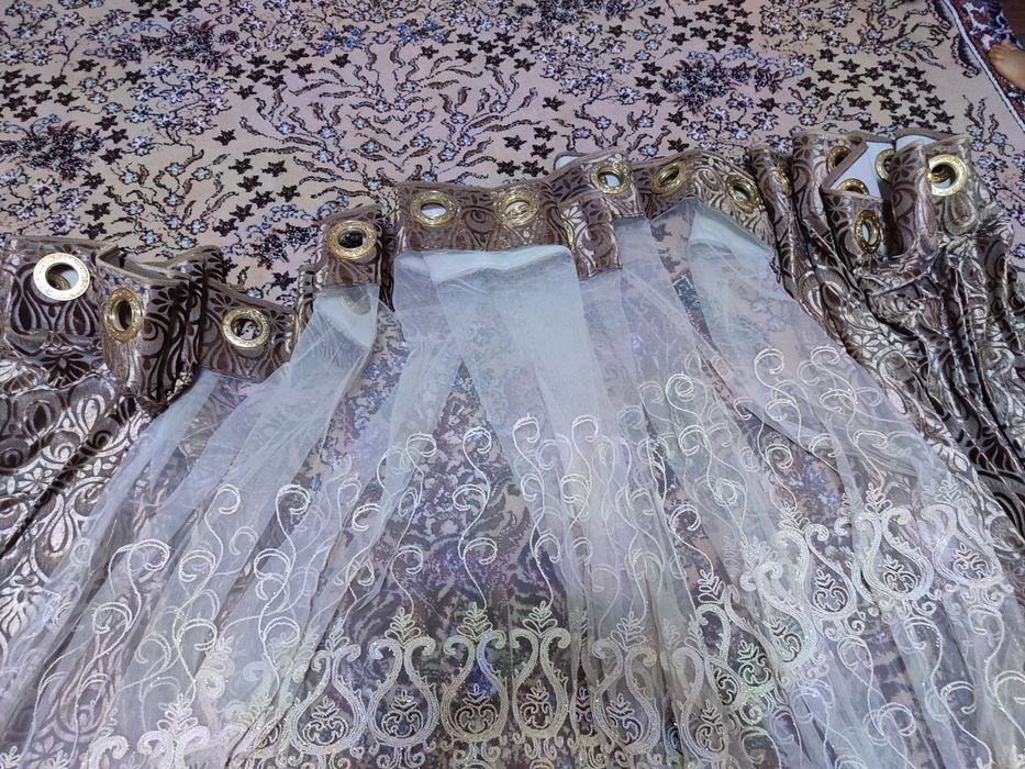 Truba karnizli parda