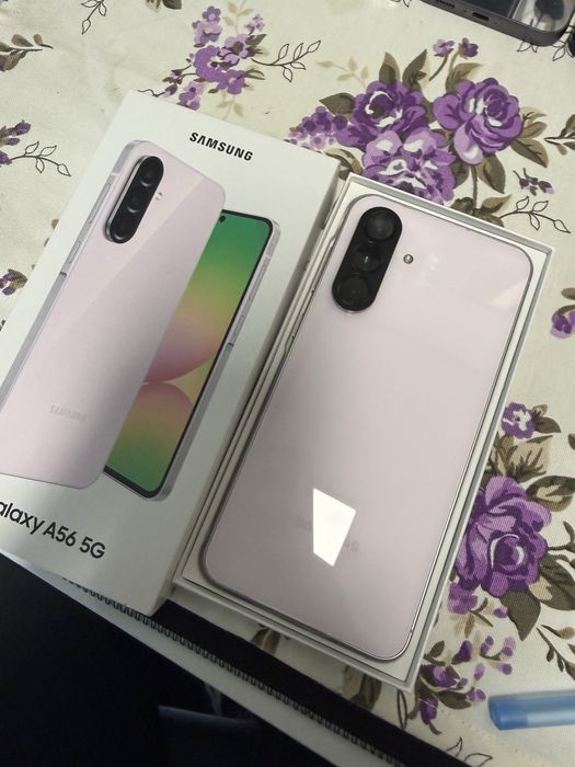Samsung Galaxy A56 roz 128GB impecabil ca nou