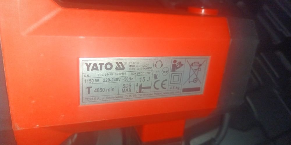 Ciocan rotopercutor yato