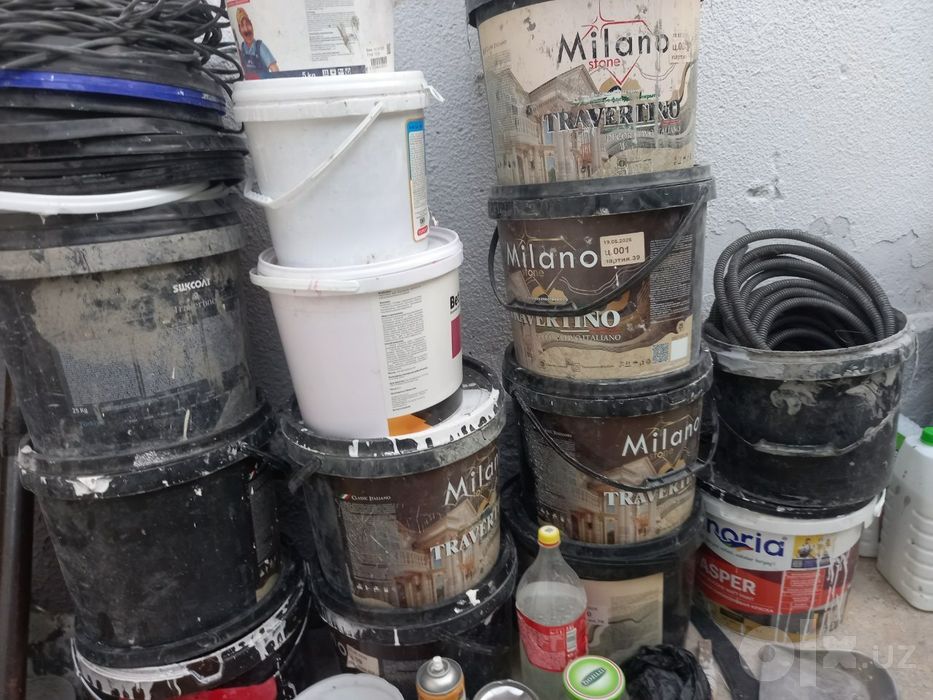 plastic paqrlar bo'sh