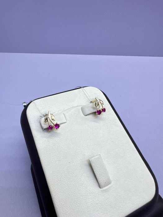 Серьги с камнями / #MA378829