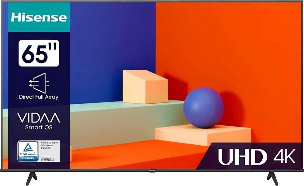 Телевизор Hisense 65A6K платформа Vida - Бесплатная доставка +настр-ка