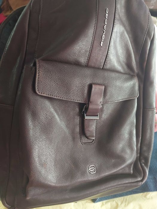 Max Mara Original Диоптрични очила PIQUADRO кожена офисна раница