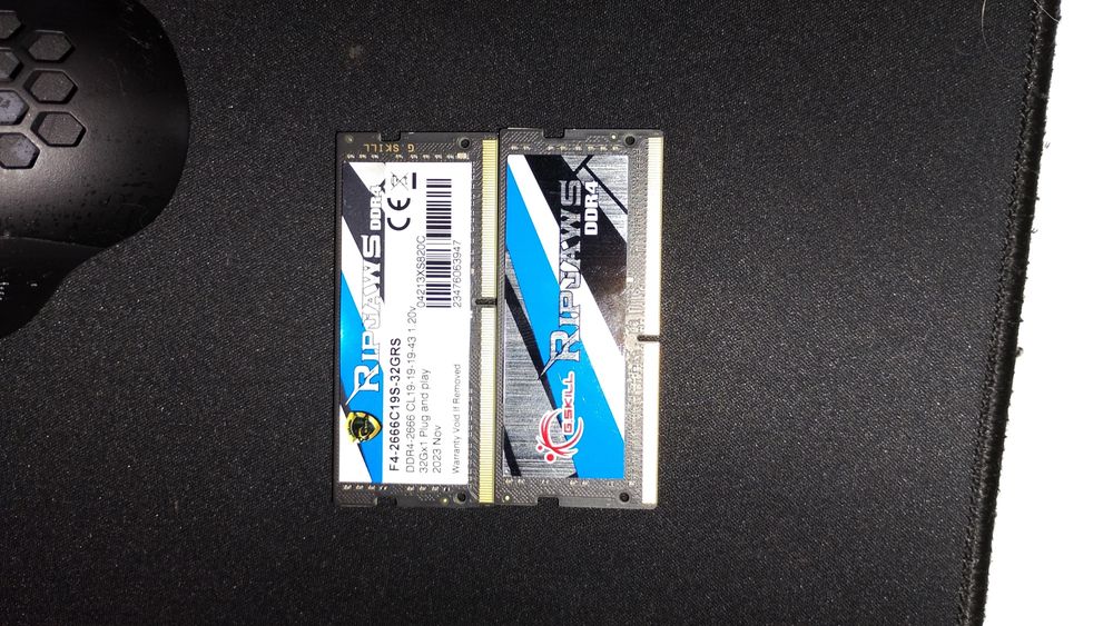 ОЗУ  Ripjaws 64gb ddr4 32gbx2