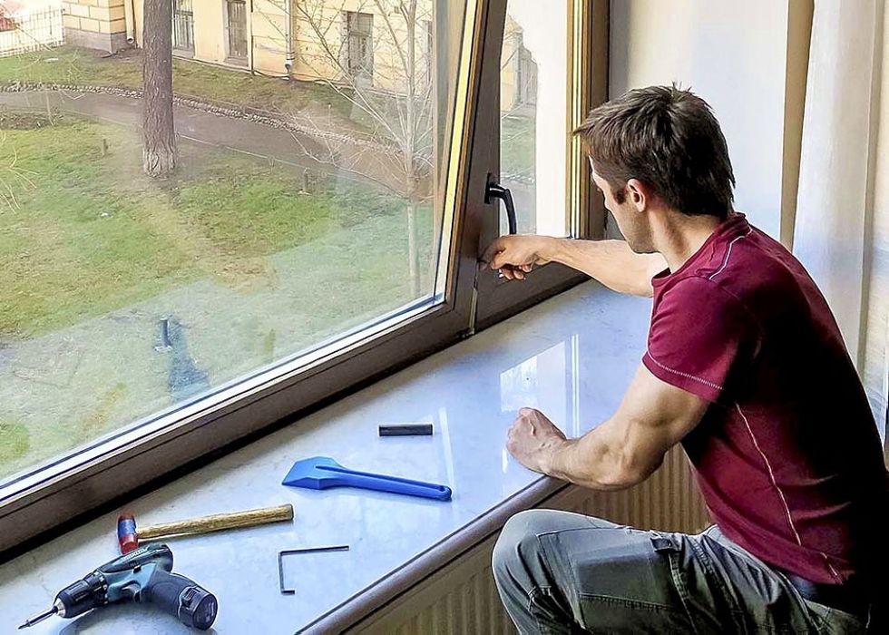 Пластик терезе есік