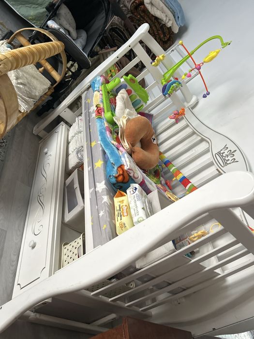 Детский кровать тербетіледі тумбасы бар