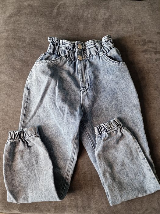 Детски дънки с ластик