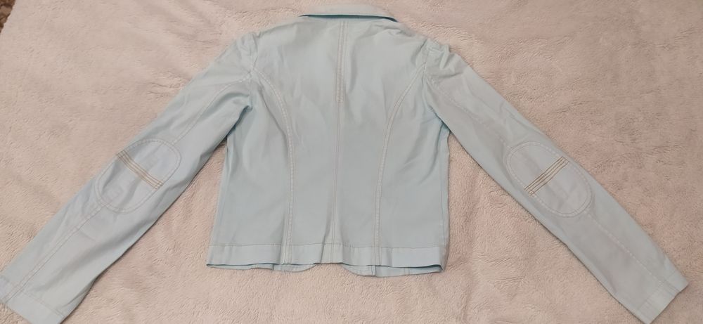 Sacou femei, mărimea 40, culoare albastru deschis