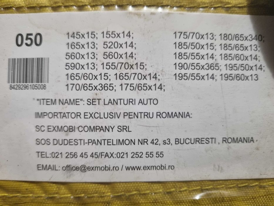 lanturi auto noi R13, R14, R15, compatibile dacia logan, renault clio