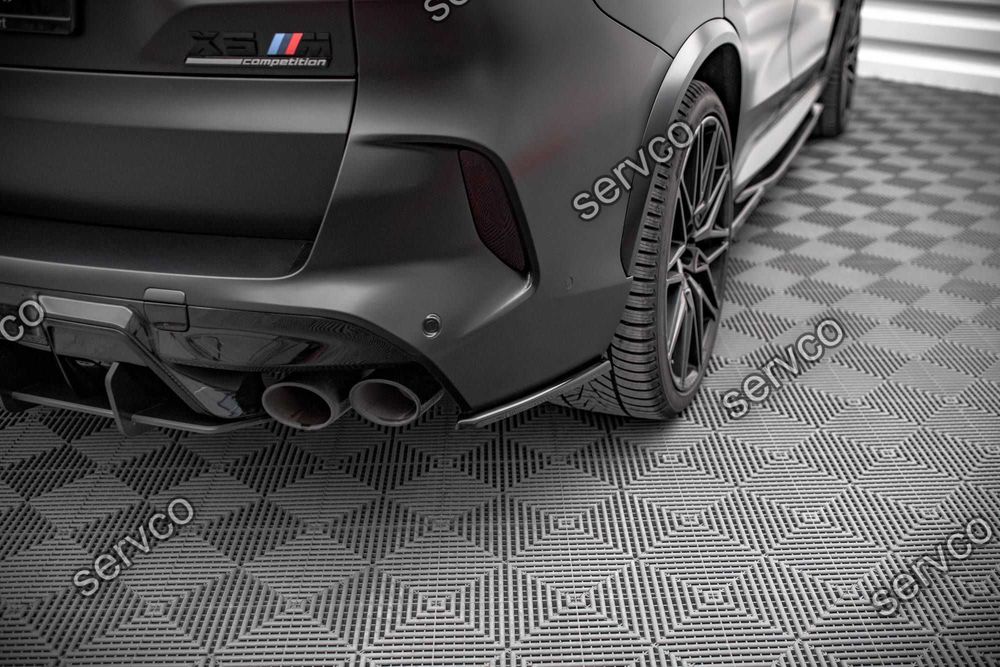 Prelungire splitter bara spate Bmw X5M F95 2018- v1 - Maxton Design
