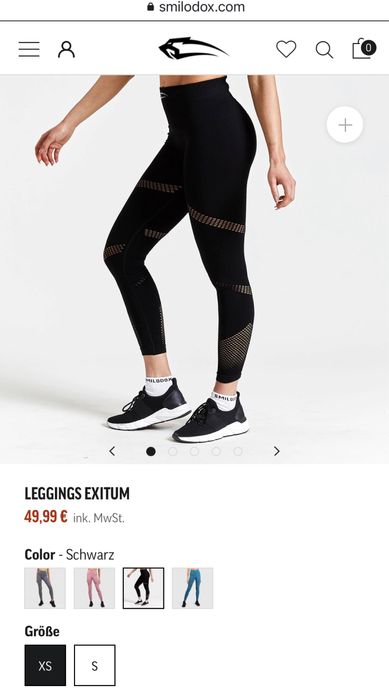 Smilodox Seamless Leggings Exitum - дамски спортен клин - М
