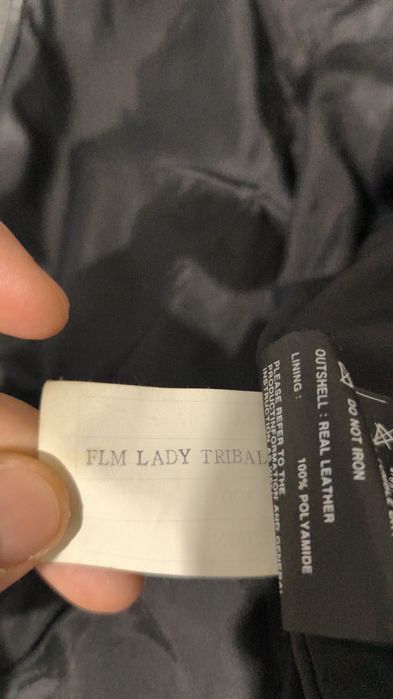 Geaca moto dama piele FLM mărimea L