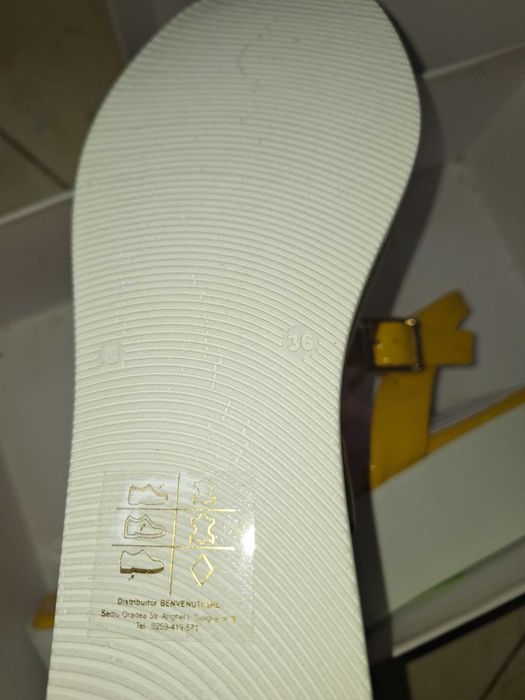 Sandale dama Enzo Bertini, piele naturala, 36