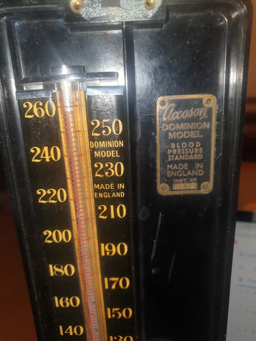 Aparat masurare tensiune arteriala vintage,1960,Accoson Dominion Model