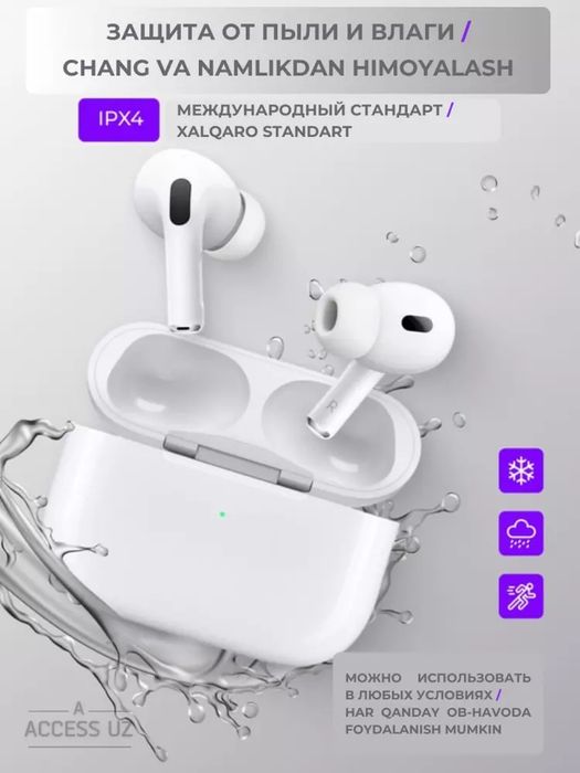 Simsiz quloqchinlar Air Pods Pro, Android va IOS telefonlar uchun