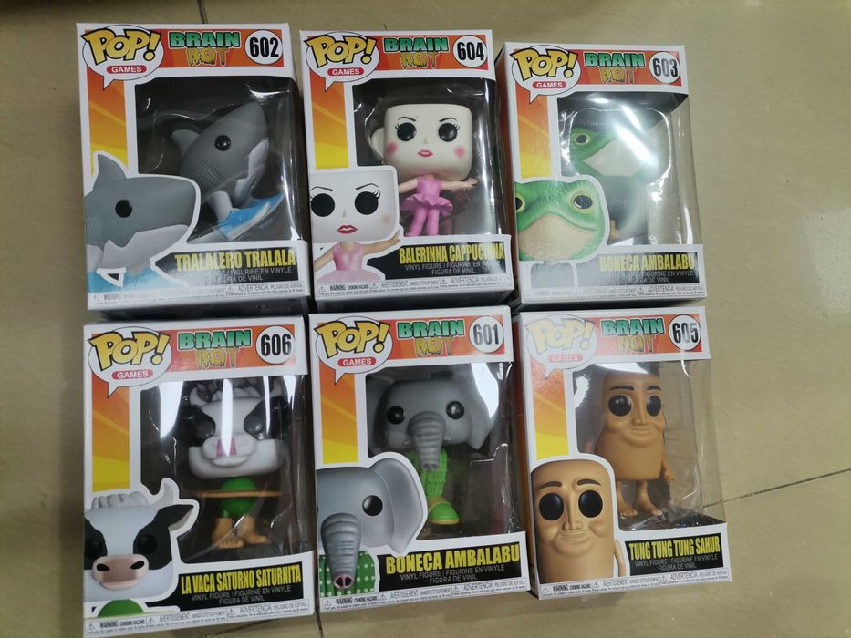 Funko pop фигурки Фънко поп Brain Rot Stitch Minecraft Naruto  Pokemon