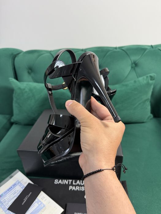 Sandale YSL piele naturala Full Box colectie noua Premium