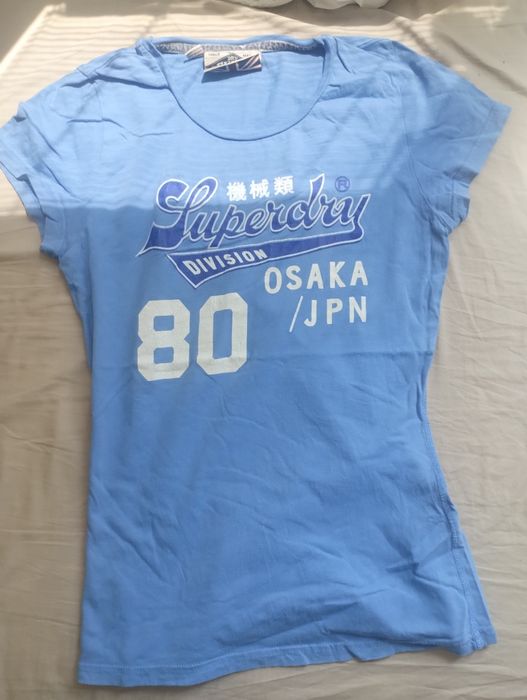 Тениска SuperDry, синя