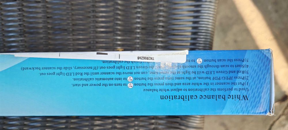 Scanner portabil A4 - "ISCAN"