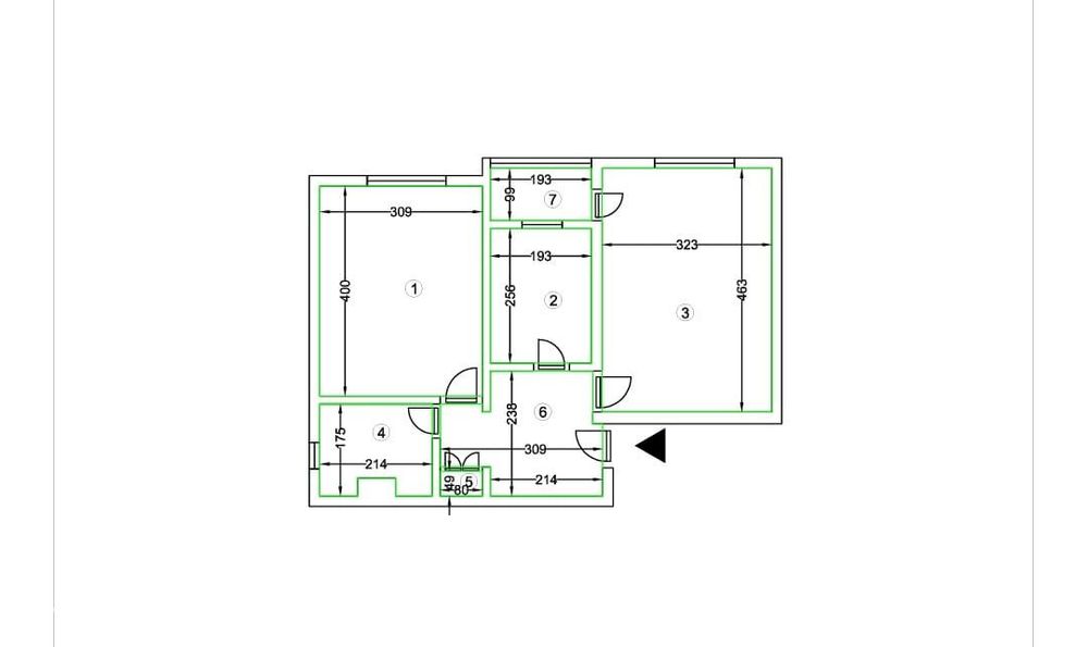 Vând apartament 2 camere cartier Broșteni oraș Buzău