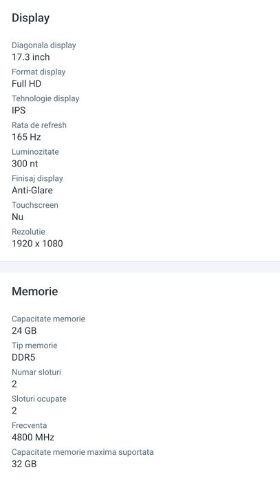 Laptop Gaming Lenovo LOQ 17IRX10 cu procesor Intel® Core i7-13650HX pa