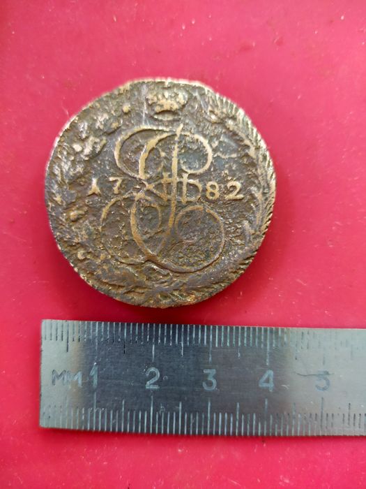 Монеты времён Екатерины 2