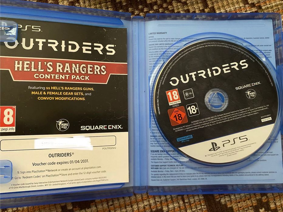 Outriders, Fifa 22, Back4blood, Demon’s souls- PS5 игри