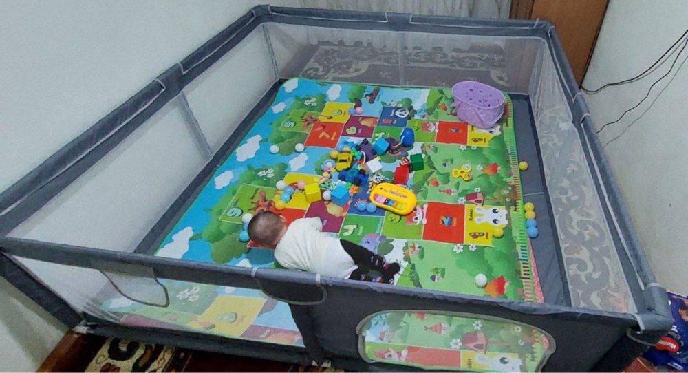 манеж кровать сухой бассейн