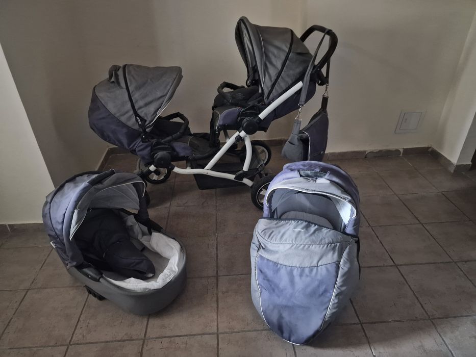 Коляска для двойни