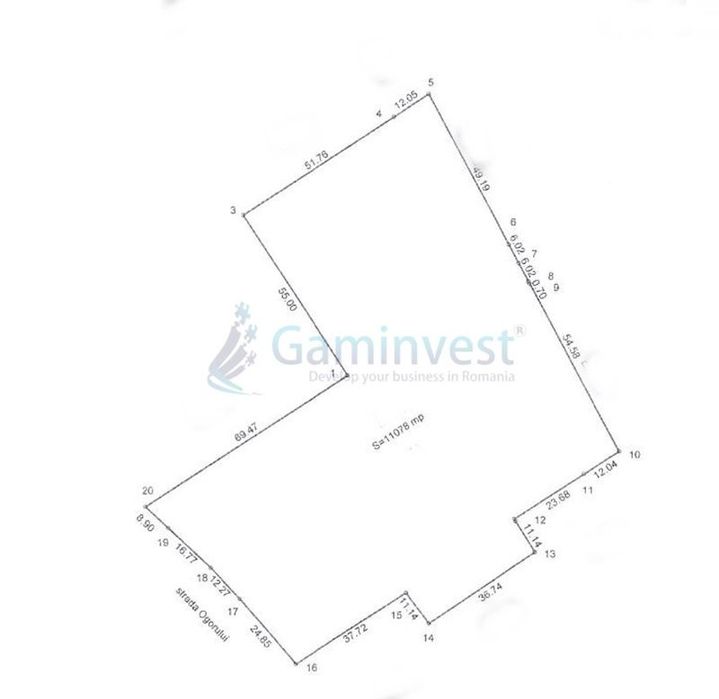 Teren intravilan in Oradea,PUZ aprobat,Ogorului Centura GaminvestV4428