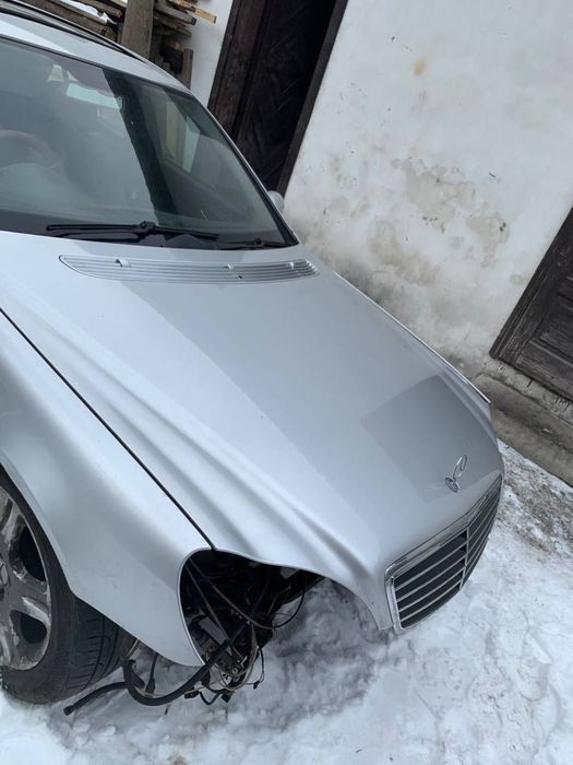 Капот w220 Мерседес рест до рест