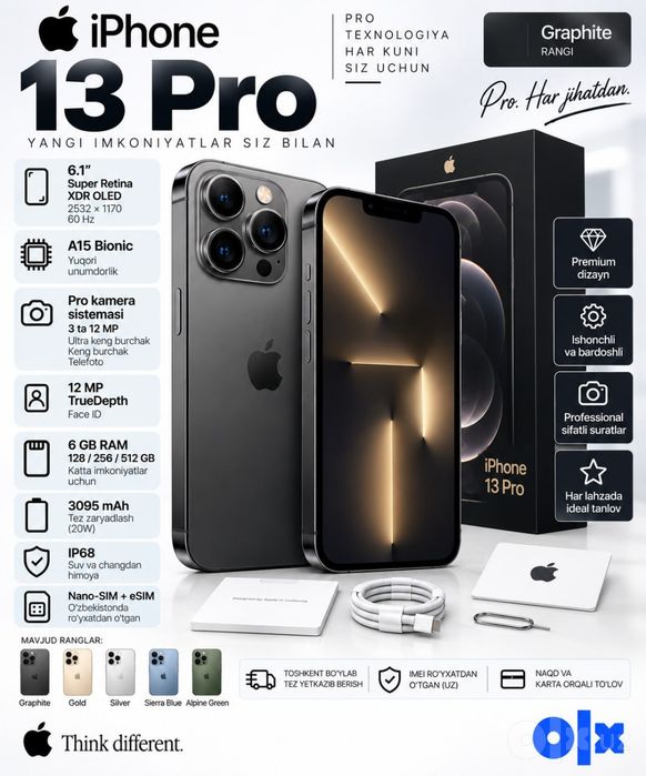 Iphone 13 pro 256 gb