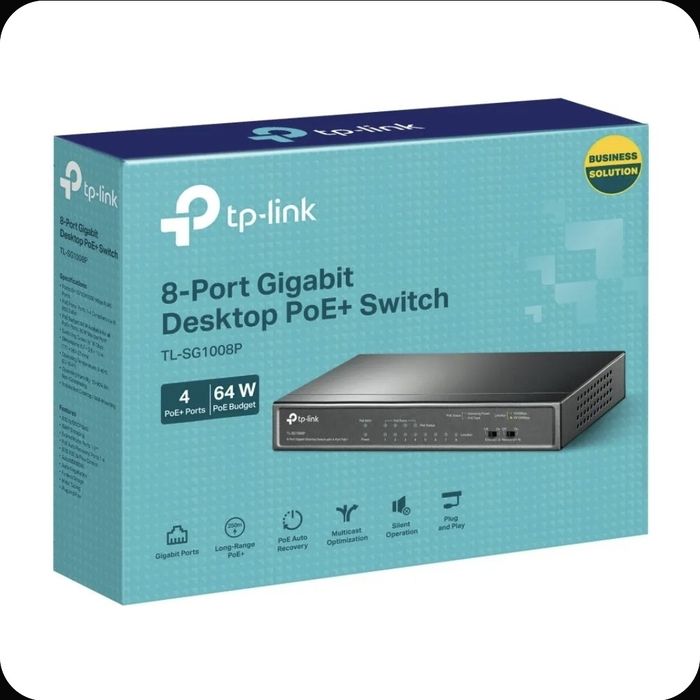 Коммутатор Tp-Link TL-SG 1008P
