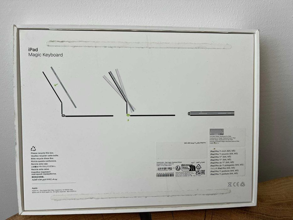 [Oferta] Magic Keyboard iPad Pro 11" US Layout (Black) (M4/M5)