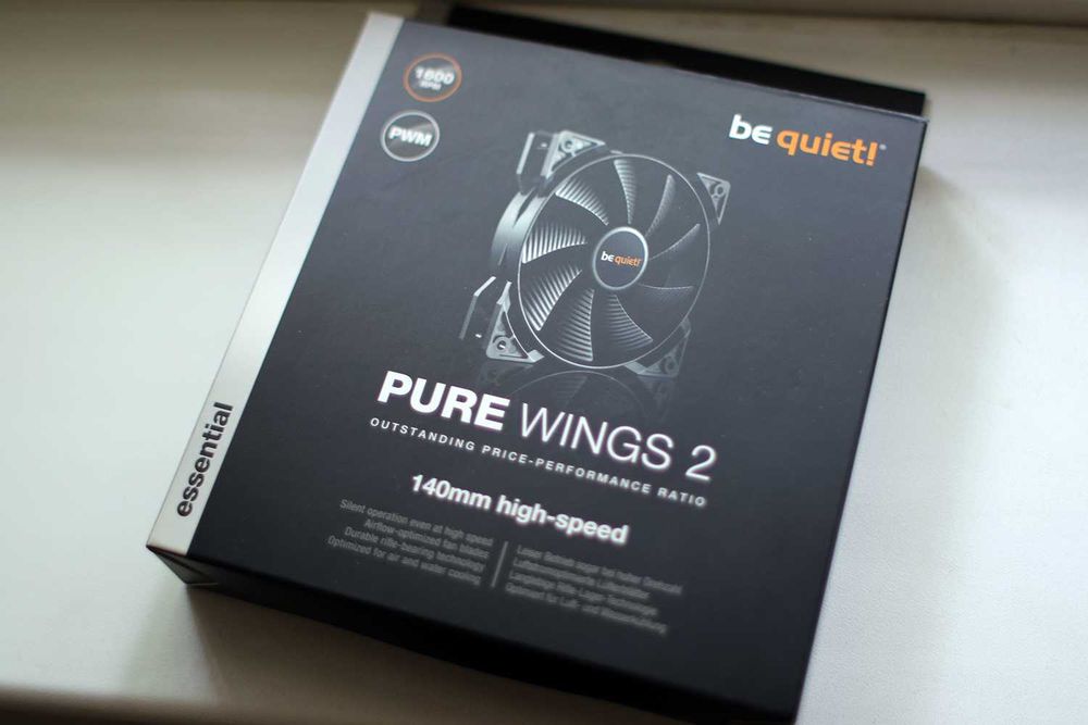 Вентилятор для корпуса be quiet! Pure Wings 2 high-speed, 14cm