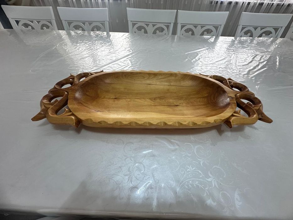 Астау для еды из натурального дерева