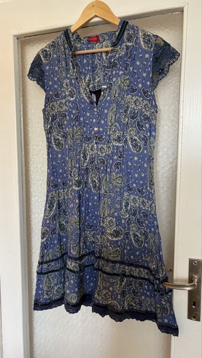 Рокля Galinel в синьо р-р 46