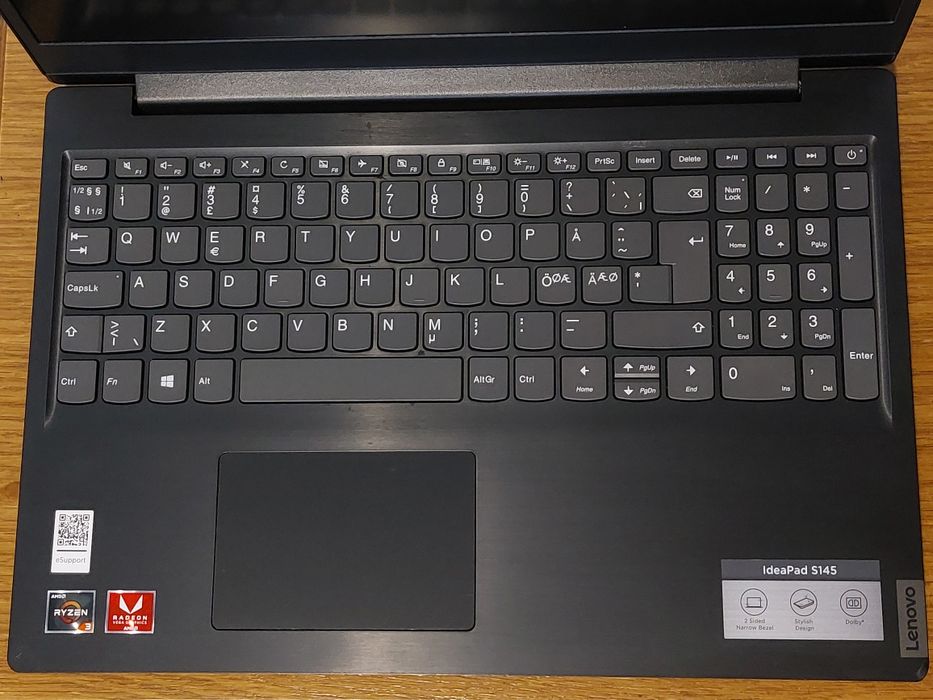 Laptop DEFECT Lenovo IdeaPad s145 Ryzen 3 3200U 2,6Ghz, 4GB DDR4, 1TB SSD, fara incarcator