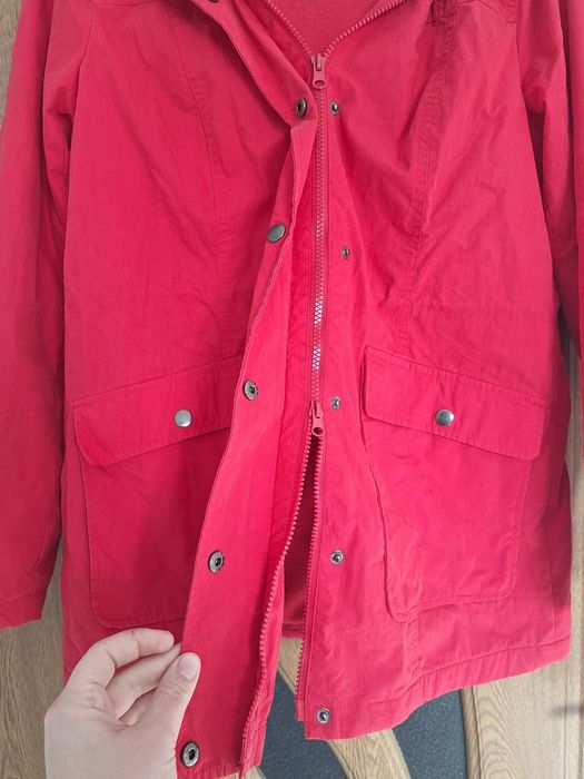 Geaca bumbac, interior fleece, mărimea L