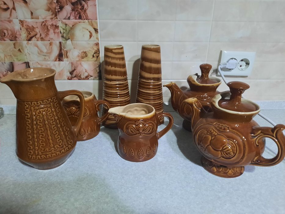 Советская посуда керамика