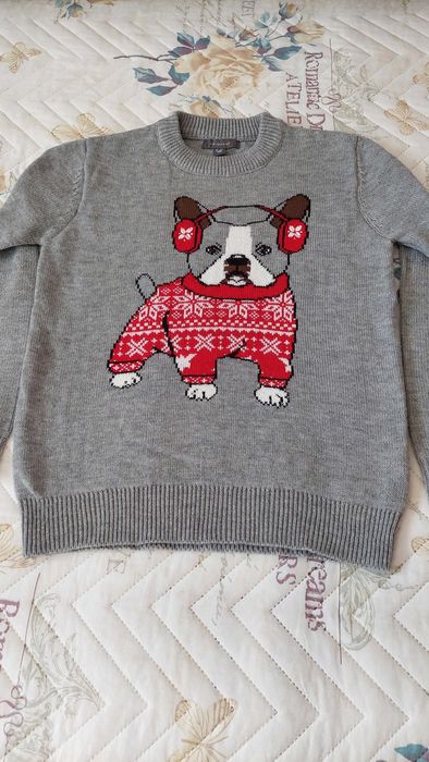 Дамски топъл пуловер